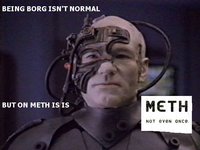 X Isn't Normal, But on Meth It Is