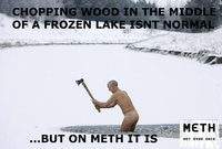 X Isn't Normal, But on Meth It Is