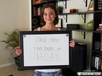 Elyse Porterfield Dry Erase Board Hoax