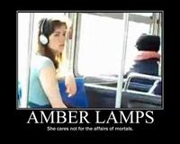 Amber Lamps