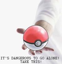 It's Dangerous to Go Alone! Take This
