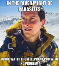 Bear Grylls / Better Drink My Own Piss