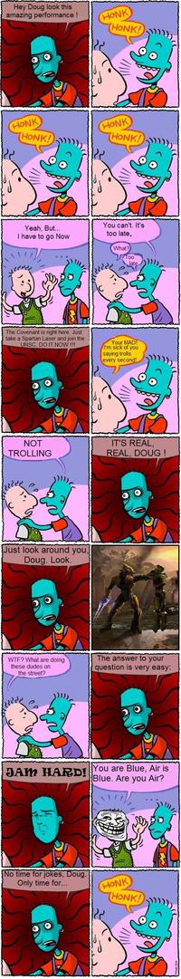 Honk Honk!/Doug comic