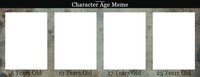 Character Age Meme