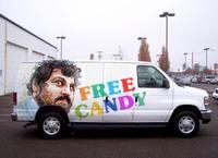 Free Candy Van