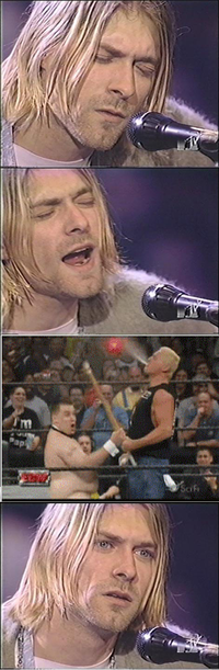 Kurt Cobain Reaction