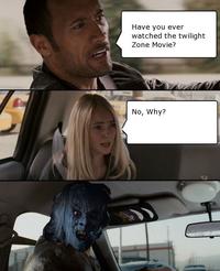 The Rock Driving