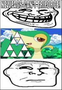 Newfags Can't Triforce
