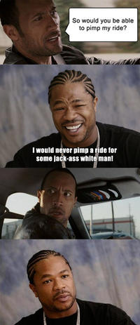 The Rock Driving
