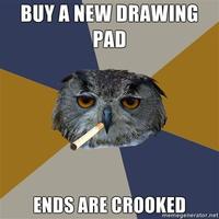 Art Student Owl