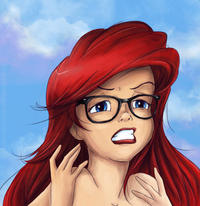 Hipster Mermaid / Hipster Ariel