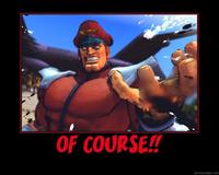 M Bison: OF COURSE!