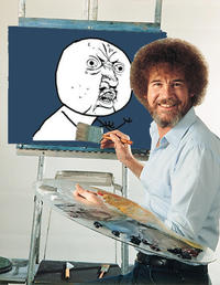 Photoshop Bob Ross