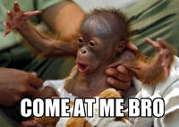 COME AT ME BRO