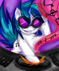 DJ P0N-3 / Vinyl Scratch