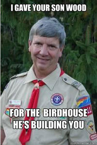 Harmless Scout Leader / Creepy Scoutmaster