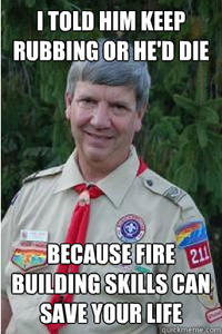 Harmless Scout Leader / Creepy Scoutmaster