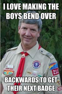 Harmless Scout Leader / Creepy Scoutmaster