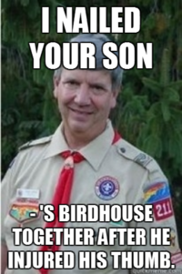 Harmless Scout Leader / Creepy Scoutmaster