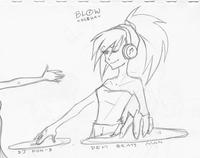 DJ P0N-3 / Vinyl Scratch