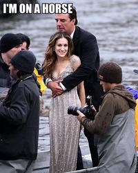 Sarah Jessica Parker Looks Like a Horse