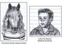 Sarah Jessica Parker Looks Like a Horse