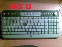 NO U