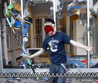 Angry Vancouver Fan / Angry Asian Rioter