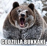 Godzilla Bukkake