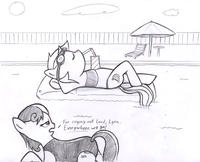 Sitting Lyra