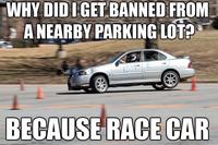 BECAUSE RACE CAR
