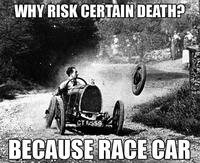 BECAUSE RACE CAR