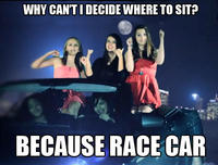 BECAUSE RACE CAR