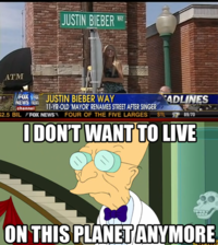I Don't Want to Live on This Planet Anymore