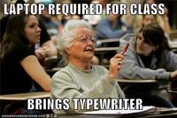 Senior College Student