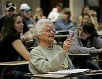 Senior College Student