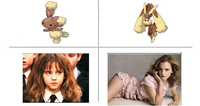 Celebrity Pokemon Evolutions
