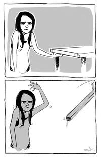 Flipping Tables / (╯°□°）╯︵ ┻━┻
