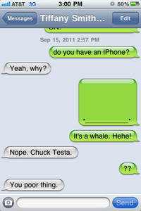 Nope! Chuck Testa
