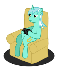 Sitting Lyra