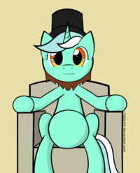 Sitting Lyra