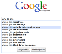 Google Search Box Suggestions