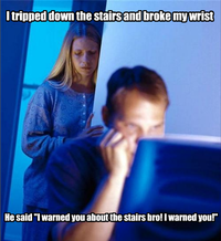 I Told You About Stairs