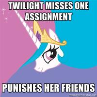 Trollestia / Molestia / Tyrant Celestia
