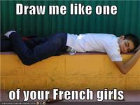Draw me like one of your French girls