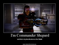 I'm Commander Shepard