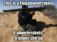 This is a flammenwerfer. It werfs flammen.