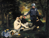 Casually Pepper Spray Everything Cop