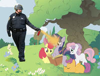Casually Pepper Spray Everything Cop