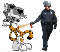 Casually Pepper Spray Everything Cop